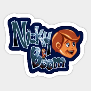 Nicky Boom Sticker